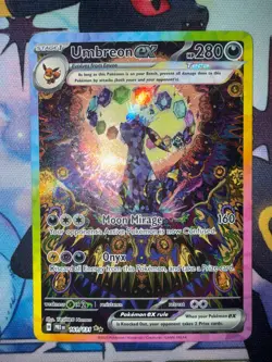 Pokemon TCG Umbreon EX 161/131 Sir Special Illustration Prismatic Evolutions - Image 1