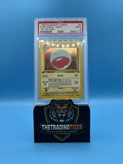1999 POKEMON JUNGLE 1ST EDITION 🔥 #2⚡ELECTRODE-HOLO ⚡PSA 9 ABSOLUTE GEM 💎 - Image 1