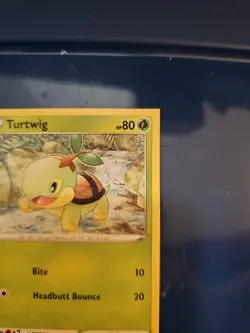 Pokemon Error Card Turtwig Brilliant Stars 006 Miscut/Square Cut - Image 3