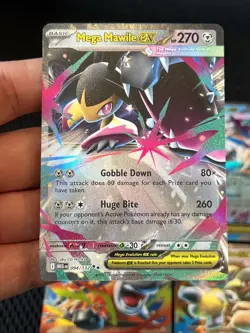 Pokemon TCG Mega EX Lot Of 6 From Mega Evolutions RARE - Image 3