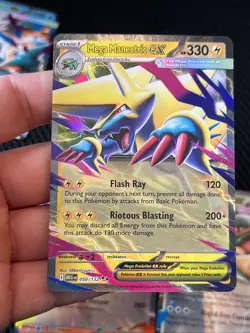 Pokemon TCG Mega EX Lot Of 6 From Mega Evolutions RARE - Image 5