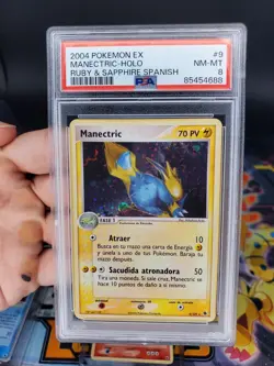 Pokemon TCG Lapras EX Ruby and Sapphire Spanish Holo Ultra Rare Psa Cgc Lot - Image 5