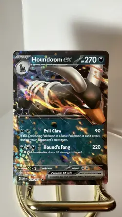 Houndoom ex - 134/197 - Double Rare - Pokemon TCG Obsidian Flames Holo NM - Image 1