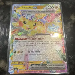 Pikachu ex 57/191 Surging Sparks Double Rare Pokemon TCG *Near Mint* - Image 2