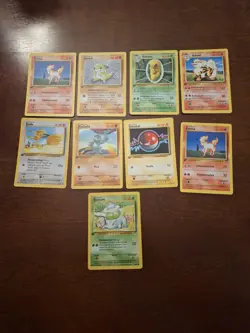 Vintage German Base Set Pokemon 1st Edition Lot - Image 1