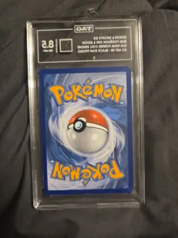 2020 Pokemon TCG Espeon & Deoxys GX SM240 Black Star Promo Holo TAG 8.5 - Image 2