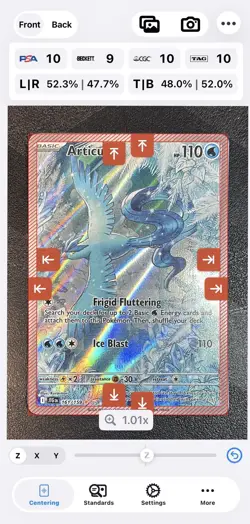 FULL ART HOLO- Articuno # 161/159 JTG Journey Together Pokemon TCG Near Mint IR - Image 2