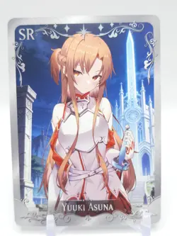 Goddess Trail - Anime Waifu SR Trading Card - Asuna Yuuki - Image 1
