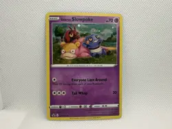 Pokemon TCG Galarian Slowpoke SWSH126 Holo Black Star Promo Card - Image 1