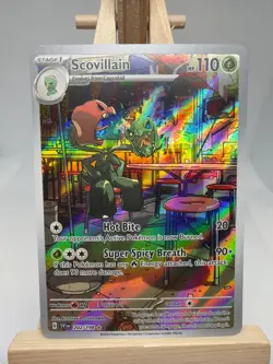 Scovillain 202/198 Illustration Rare Pokemon Card Scarlet & Violet Base Set - NM - Image 1