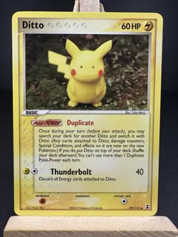 Ditto Pikachu 39/113 Non Holo Delta Species Pokemon Card NM - Image 1