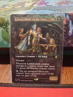 Lathril, Blade of the Elves (Borderless) Foundations Regular - Image 1