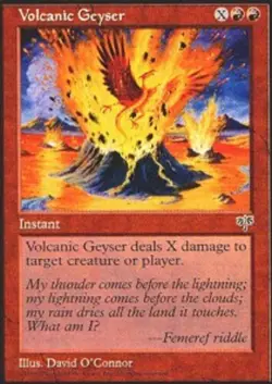 Volcanic Geyser x1 - Mirage - Light Play, English - Mirage - Image 1