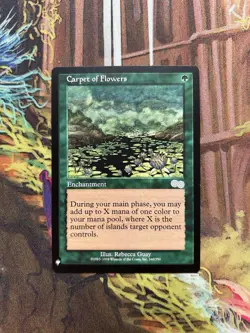 Carpet of Flowers, Mystery Booster, Near Mint, Magic the Gathering MTG - Image 1