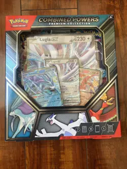 Pokemon Combined Powers Premium Collection Box w/ Lugia Suicune & Ho-Oh Promos! - Image 1