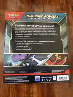 Pokemon Combined Powers Premium Collection Box w/ Lugia Suicune & Ho-Oh Promos! - Image 2