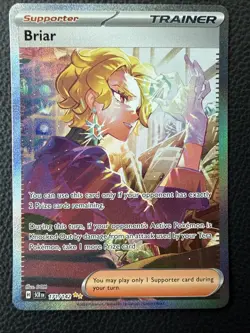 Pokemon TCG Briar 171/142 Special Illustration Rare Stellar Crown NM - Image 1