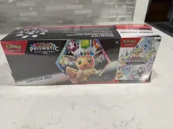 Pokemon TCG Scarlet & Violet Prismatic Evolutions Promo Exclusive Box - Image 1