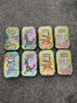 8 x Pokemon TCG Prismatic Evolutions Mini Tins | Brand New & Sealed 🔥🔥 - Image 3