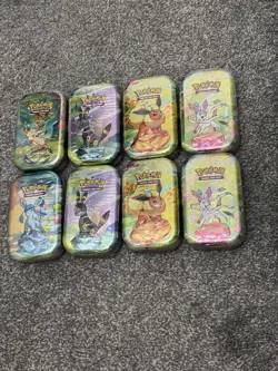 8 x Pokemon TCG Prismatic Evolutions Mini Tins | Brand New & Sealed 🔥🔥 - Image 5