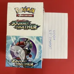 Pokemon TCG Scarlet & Violet- Journey Together- Sealed HALF Booster Box 18 Packs - Image 5