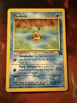 Pokemon TCG Psyduck Black Star Promo 20/53 WOTC NM Free Shipping - Image 1