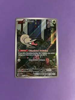 Pokemon TCG Shelmet 093/086 Sv: White Flare Illustration Rare Holo English - Image 2