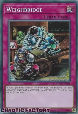 YUGIOH PHHY-EN078 Weighbridge Secret Rare 1st Edition NM - Image 1