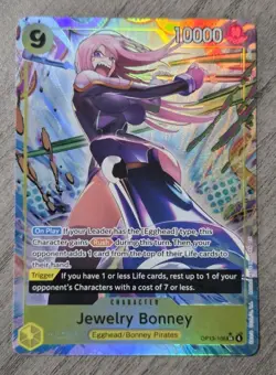One Piece OP13-108 Carrying On His Will Jewelry Bonney ALT ART SR - Image 1
