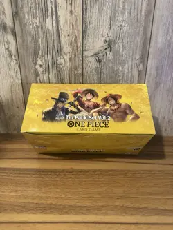 Sealed Case - One Piece DISPLAY 12x Mini Tin Pack Set VOL. 2 TS-02 TS02 English - Image 1