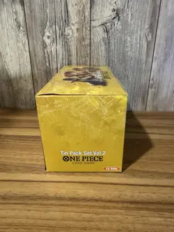 Sealed Case - One Piece DISPLAY 12x Mini Tin Pack Set VOL. 2 TS-02 TS02 English - Image 4