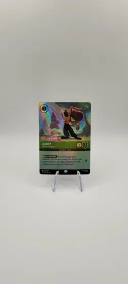 Disney Lorcana TCG: Goofy - Set for Adventure (Epic) 211/204 Fabled Holo - NM - Image 2