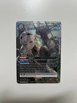 Modernia 3 Star SR*** UE14BT/NIK-1-019 Nikke Union Arena English Signature - Image 2