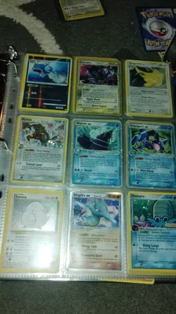 Childhood Pokemon Cards & Binder 90s-2000s Vintage Ex's - Image 1