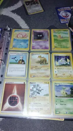Childhood Pokemon Cards & Binder 90s-2000s Vintage Ex's - Image 5
