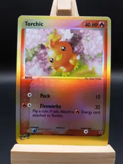 Pokemon Black Star Promo Card - Torchic #008 - Image 1