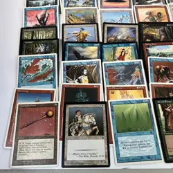 Magic The Gathering Card Lot Vintage 1995 English Mixed 108 Card As Shown PLAYED - Image 4