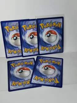 Houndour 131 & 132 Obsidian Flames, 033 S&V Base Pokemon TCG 5 Card Lot - Image 2