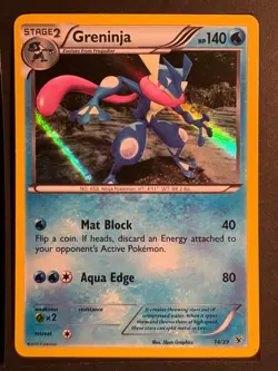 2013 Pokemon XY Kalos Starter Set Greninja Holo Card 14/39 Lightly Played LP - Image 1