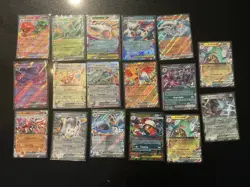 Pokemon TCG ex Mixed Lot 17 Cards - Image 1