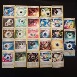 28 Pokemon Energy Card Lot Trainer Cards Mix TCG No Doubles 2012 To Modern Cards - Image 1