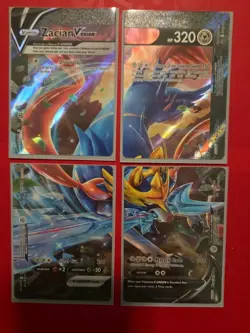 Zacian V-UNION [Set of 4] SWSH: Sword & Shield Promo Cards Holo - Image 1