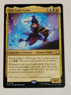 Fire Lord Azula Avatar The Last Airbender Regular Rare TLA 220 mtg NM/M - Image 1