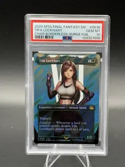 Tifa Lockhart (Borderless) (Surge Foil) Final Fantasy Foil - Image 1