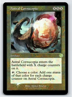 Astral Cornucopia R The Brothers' War: Retro Frame Artifacts # 5 NM Foil - Image 1