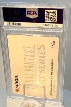 PSA GEM MINT 10 MTG (GOLD STAMPED) "NIBELHEIM AFLAME" ART SERIES EN 2025 AMAZING - Image 4