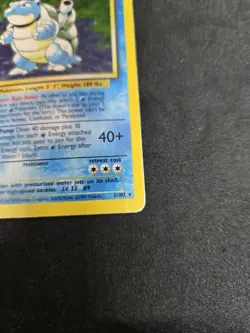 1999 Pokemon Base Set Blastoise Holo 2/102 – 100 HP – Played (Scratches) - Image 5