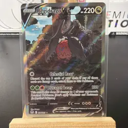 Pokemon TCG Silver Tempest Regidrago V Alt Art Ultra Rare 184/195 NEAR MINT NM - Image 1