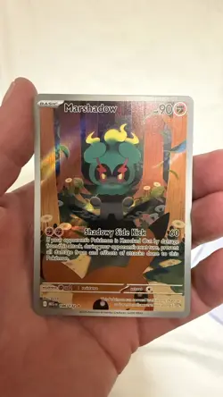 Pokemon TCG Marshadow 146/132 ME01 Rare Mega Evolutions Illustration (NM) - Image 1