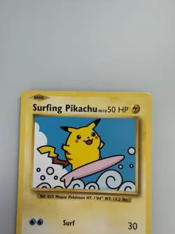 Pokemon Surfing Pikachu Evolutions Secret Rare 111/108 has a little bit of ware - Image 2